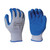 Armor Guys Duty 06-019 General-Purpose Coated Gloves, L, Cotton/Polyester, Gray/Blue - 06-019-L