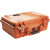 Pelican™ 1500 Protector Case, 18-1/2 in L x 14.06 in W x 6.93 in H, Stainless Steel, Orange