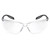 Pyramex® Neshoba™ S9710ST Scratch-Resistant Safety Glasses, Universal, Black Frame, Clear H2X AF Lens