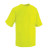 Safety Shirt: Hi Vis Pocket Shirt: Lime Birdseye Knit: Non-ANSI, Lime-5XLT