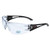 Radians® IQuity™ OP1023ID Lightweight Safety Glasses, Universal, Black Frame, Smoke Anti-Fog Lens