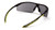 Black-lime frame / gray H2MAX anti-fog lens