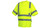 Class 3 heat sealed short sleeve t-shirt in hi vis lime - size large