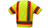 RVZ3410M Safety Vest - Hi-Vis Lime - Size Medium