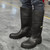 Boots, PVC, Steel Toe, Size 8