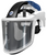 PureFlo PF3000 Respirator, Open Frame, Clear Visor, Standard Face Seal