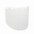 Jackson Safety® F30 29091 D-Shape Bounded Faceshield, Acetate, Clear