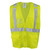 Ironwear® 1284-LZ-RD-CID ANSI Class 2 High-Visibility Safety Vest, L, Polyester Mesh, Lime