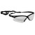 KleenGuard Nemesis Series 25676 Lightweight Safety Glasses, Universal, Black Frame, Clear Lens