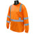 Radians ST21-3POS-4X Class 3 Long Sleeve Shirt W/Moisture Wicking Orange, 4X