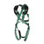 V-Form Harness, Extra Large, Back & Shoulder D-Rings, Tongue Buckle Leg Straps