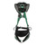 V-Form+ Construction Harness, Standard, Back & Hip D-Ring, Tongue Buckle Leg Straps, Shoulder Padding