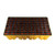 2 Drum Plastic Pallet With Drain, Yellow - 1620