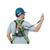 Miller® Twin Turbo™ T-BAK™ MFLTC-1/7.5FT Twin Leg Personal Fall Limiter, 400 lb Load Capacity, 7.5 ft