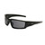 Uvex® Hypershock™ S2941HS Safety Glasses, M, Matte Black Frame, Gray HydroShield® Anti-Fog Lens