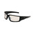 Uvex® Hypershock™ S2960HS Safety Glasses, M, Smoke Brown Frame, Clear HydroShield® Anti-Fog Lens