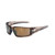 Uvex® Hypershock™ S2964 Safety Glasses, M, Smoke Brown Frame, Gold Mirror Amber Hardcoat Lens