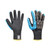 Honeywell Safety Rig Dog™ 41-4438BL Double Dipped Water-Resistant Cut-Resistant Gloves, XL, HPPE, Black/Blue