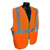 Radians 5ANSI-PCZ Type R Class 2 Safety Vest, HV-5ANSI-PCZ-M, Hi-Vis Orange - M