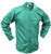 Tillman 4X 30" Green Westex FR-7A Cotton Flame Resistant Jacket With Snap Front Closure - 4X