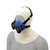 Allegro® 1410 Disposable Spray Socks, Universal, Cotton, White for Half Mask and Full Mask Respirators, 144/Case
