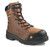 TERRA® Size 10W Brown VRTX 8000 Leather/Rubber Composite Toe Safety Boots With High-Traction, Slip-Resistant, Heavy Duty Outsole And Direct Injected, Shock Absorbing Mid-Density PU Midsole