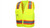 Pyramex® RVZ24 ANSI Class 2 High-Visibility Safety Vest, S, Polyester, Lime - RVZ2410-S