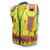 Radians SV55-2ZGD Type R Class 2 Heavy Duty Two-Tone Engineer Safety Vest - Yellow/Lime - 4X