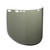Jackson Safety® Visor, Face Shield; Acetate; 9 x 15.5 x 0.04 in.; Dark Green