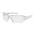 Captain™ 250-46-0020, Rimless Safety Glasses with Clear Temple, Clear Lens and Anti-Scratch / Anti-Fog Coating