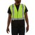 580-ET-LB Economy Safety Vest: Hi Vis Mesh: No Pockets: ANSI 2 - XL