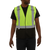 580-ET-LB Economy Safety Vest: Hi Vis Mesh: No Pockets: ANSI 2 - MD