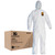 KleenGuard™ A30 Coveralls, L, Zipper Front with 1" Flap, Elastic Back, Wrists, Ankles and Hood
