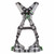 MSA V-FIT 10194898 Climbing/Positioning Full Body Harness w/Tongue Buckle Leg Straps - Shoulder Padding - Extra Large, Back, Hip & Chest, D-Rings, CSA Z259.10, ANSI Z359.11, OSHA