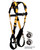 Journeyman Flex® Steel 1D Standard Non-belted Full Body Harness, Tongue Buckle Leg Adjustment - 2X