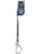 8' FT-X™ EdgeCore™ Class 2 Leading Edge Personal SRL, Single-leg with Aluminum Rebar Hook