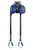 8' FT-X™ EdgeCore™ Class 2 Leading Edge Personal SRL, Twin-leg with Aluminum CE Carabiners