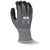 Radians® Axis™ RWG560 Cut-Resistant Gloves, L, HPPE with Fiberglass, Gray/Black