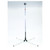 Cortina® Quadra Flex™ VI Sign Stand, For Use With: 48 in Roll-Up Sign, Aircraft Aluminum Alloy/Steel