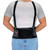 Spanbak™ 7190-01 Back Support, S, 9 in Width, Spandex, Black - 7190-01