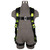 PRO Full Body Harness: 1D, MB Chest, TB Legs, 3X