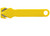 Cardinal Cutter yellow stainless steel blade is recyclable, measurements are 5x1.19x0.135in each, weight 0.29oz each
