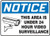 OSHA Notice Safety Sign: This Area Is Under 24 Hour Video Surveillance, Plastic, 7"x10"