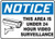 OSHA Notice Safety Sign: This Area Is Under 24 Hour Video Surveillance, Dura-Plastic, 7"x10"