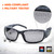 Skullerz® ODIN-PZ, Safety Glasses, White, Polarized Smoke Lens