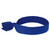 Chill-Its® 6700, Cooling Bandana Headband - Polymer - Tie, Solid Blue