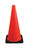 28" Orange Traffic Cone, Black Base-03-500-18