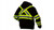 Pyramex RCSZH33 Series Sweatshirt, Type R, CSA Class 2, Black/Black, 4XL - Canada Only