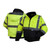 Pyramex® RJ3210 High-Visibility Waterproof Bomber Jacket, Polyester/300D Polyurethane, Lime,, Tall