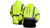 Pyramex RSSH3210 Series Pyramex RSSH3210 Series Sweatshirt, Hi Viz, Hood, Pull cord, ANSI TYPE R/Class 3, Lime with Black Bottom, Lime with Black Bottom, S, Tall